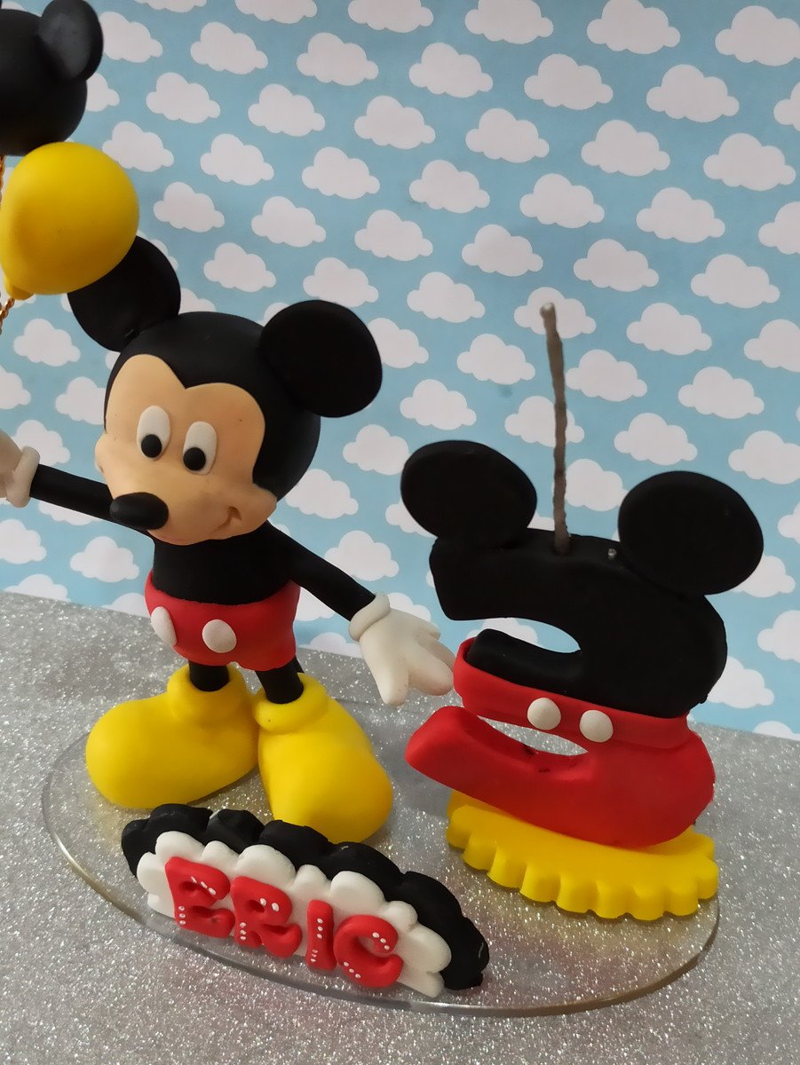 Topo de Bolo Mickey - Imagem 5