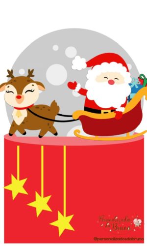 Topo de Bolo Natal