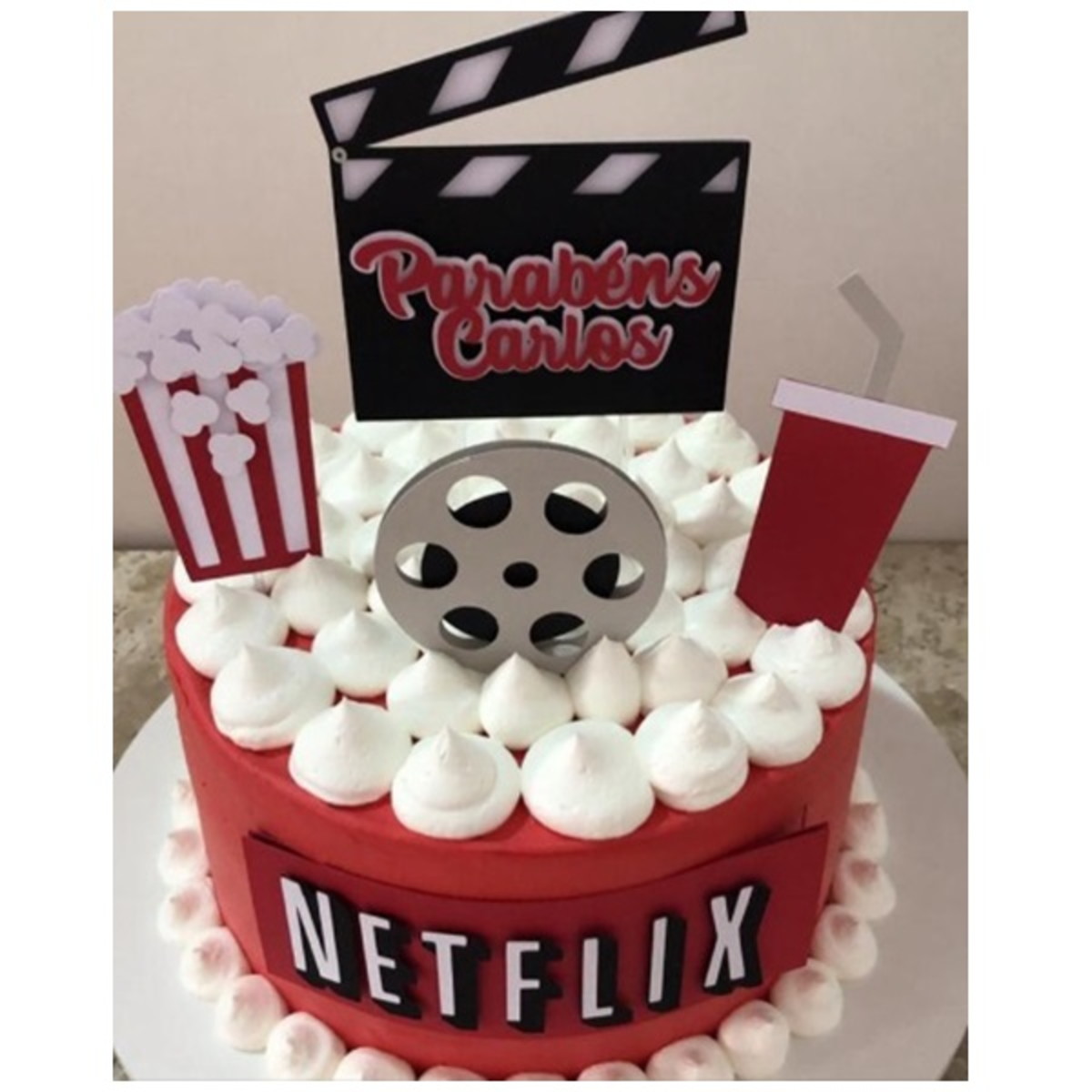 Topo de bolo Netflix - 02- Arquivo de Corte