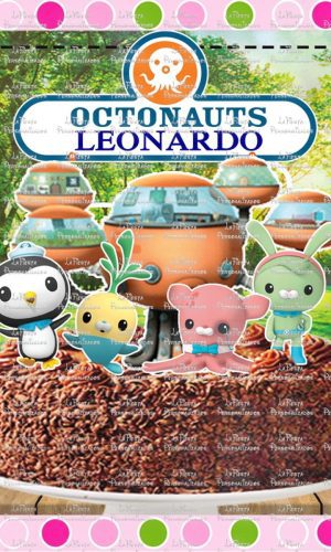 Topo de Bolo Octonautas