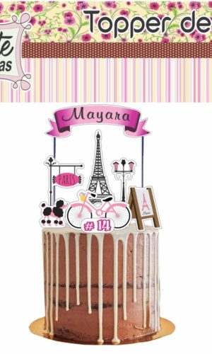 Topo de Bolo Paris