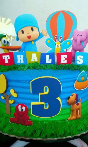 Topo de Bolo Pocoyo