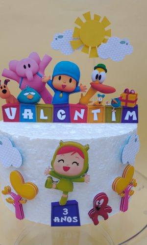TOPO DE BOLO - POCOYO