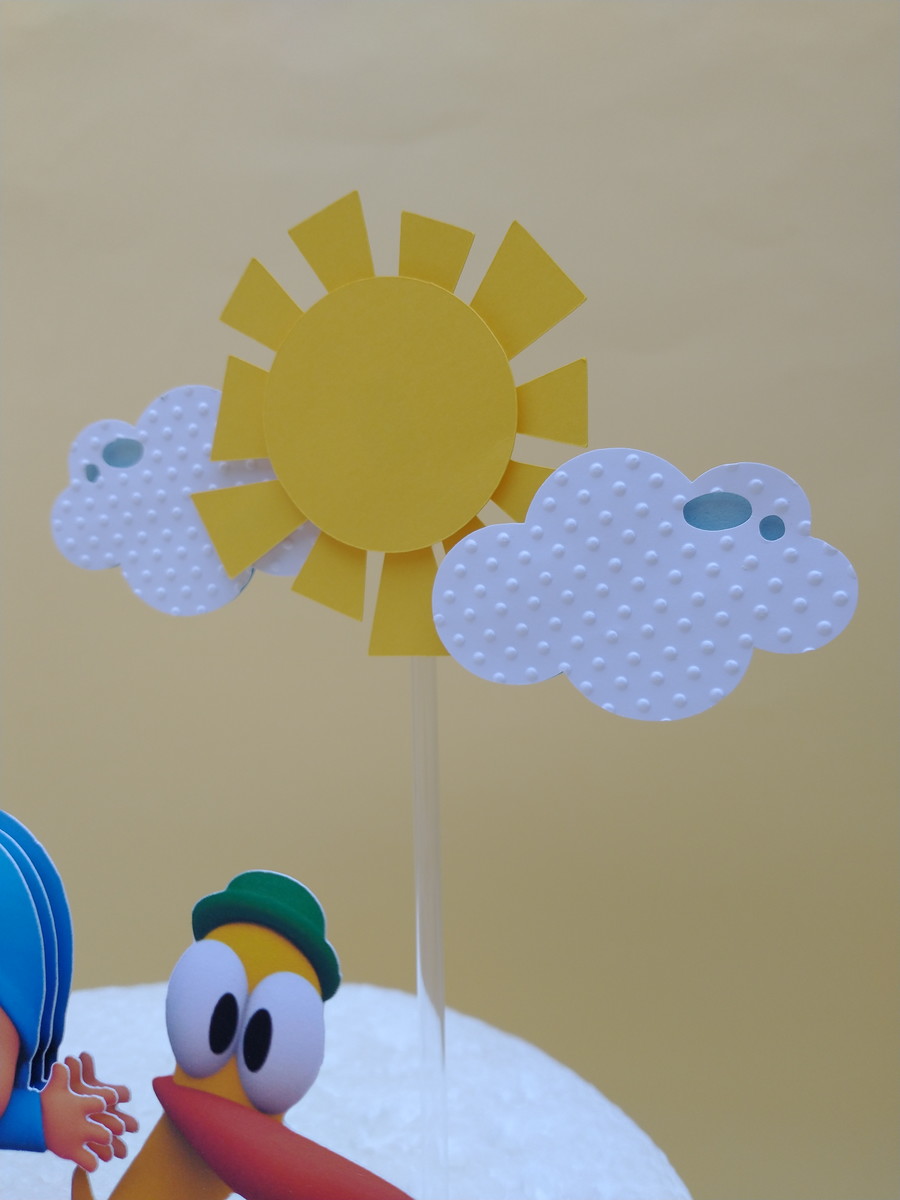 TOPO DE BOLO - POCOYO - Imagem 4