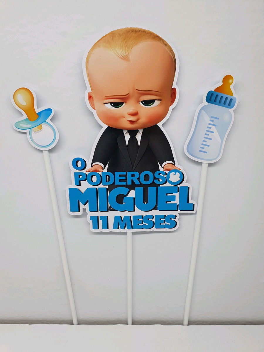 Topo de Bolo Poderoso Chefinho