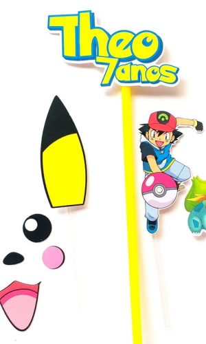 Topo de Bolo - Pokemon