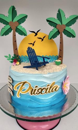 Topo de Bolo Praia