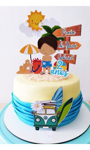 Arquivo de Corte Topo Surf Menino