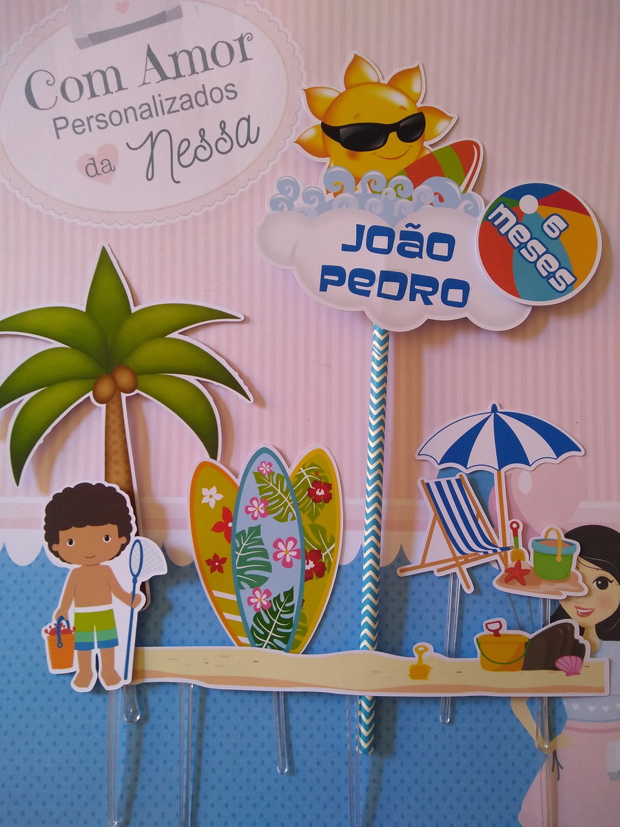 Topo de Bolo Praia