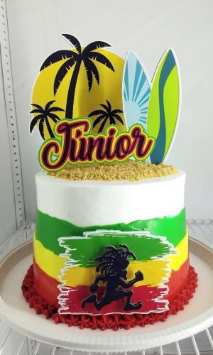 Topo de Bolo Reggae