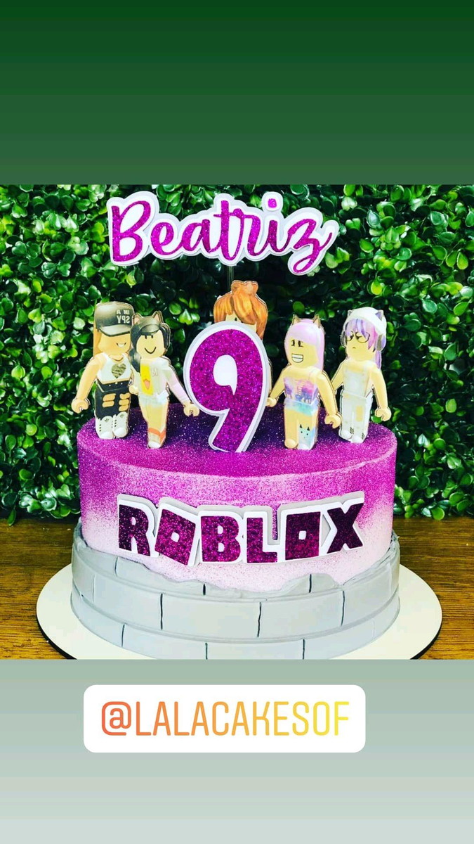 Topo de Bolo Roblox - Imagem 2
