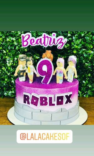 Topo de Bolo Roblox
