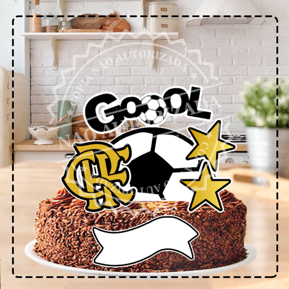 TOPO DE BOLO TIMES FUTEBOL - ARQUIVO DIGITAL