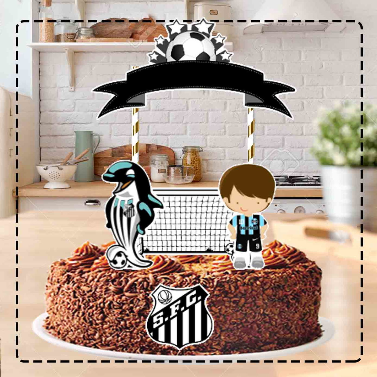 TOPO DE BOLO TIMES FUTEBOL - ARQUIVO DIGITAL