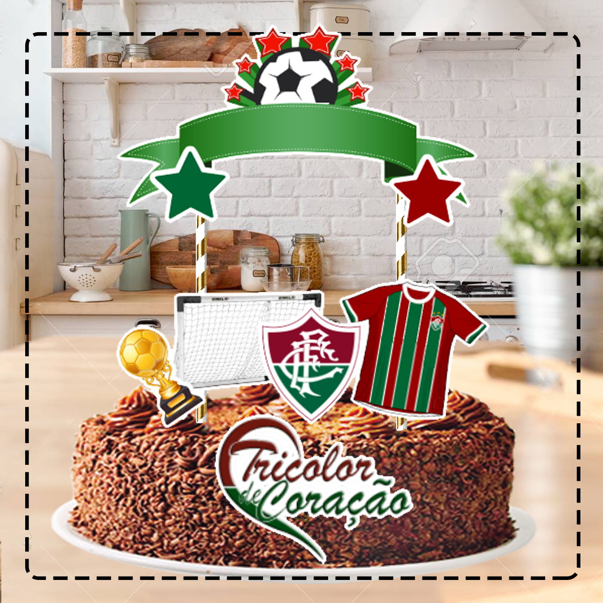 TOPO DE BOLO TIMES FUTEBOL - ARQUIVO DIGITAL