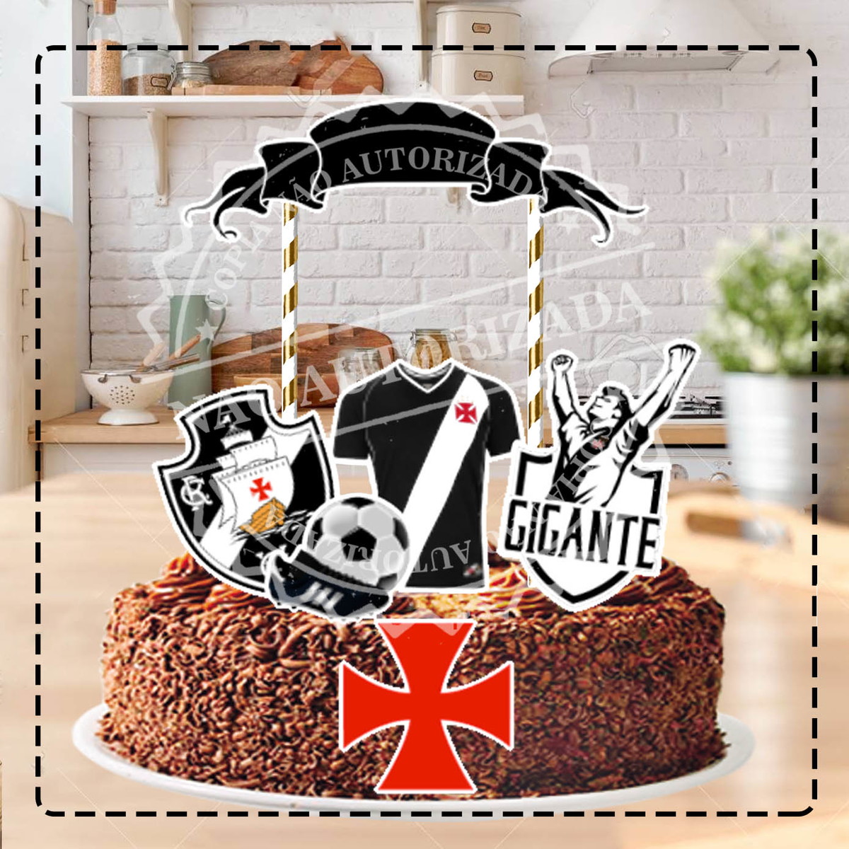 TOPO DE BOLO TIMES FUTEBOL - ARQUIVO DIGITAL