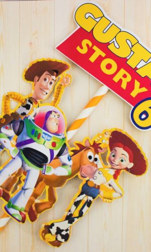 Topo de Bolo Toy Story