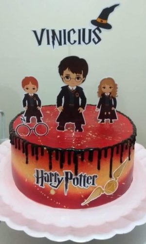 Topo HARRY POTTER 4 Arquivo de corte