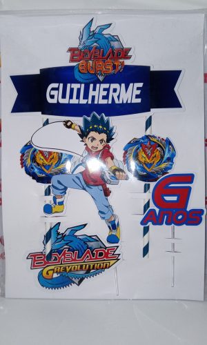Topo Para Bolo Beyblade
