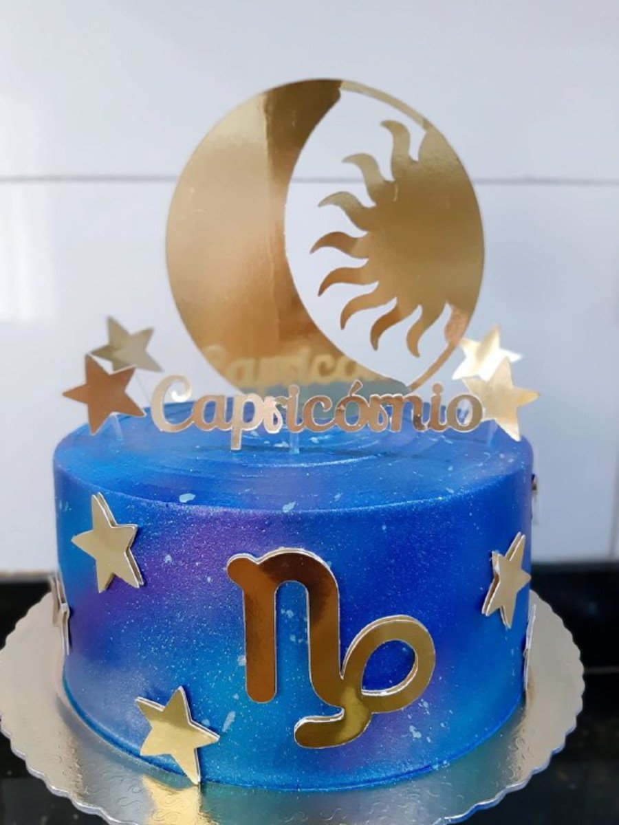 Topo Signo Capricórnio - Arquivo de corte