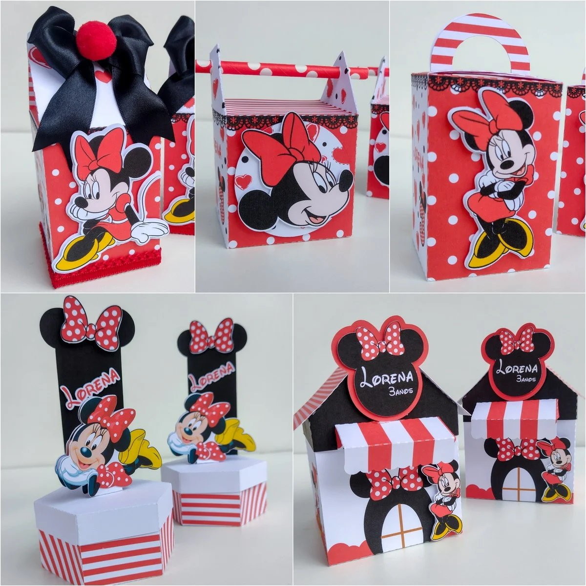Aquivos de Corte Centro de Mesa Minnie