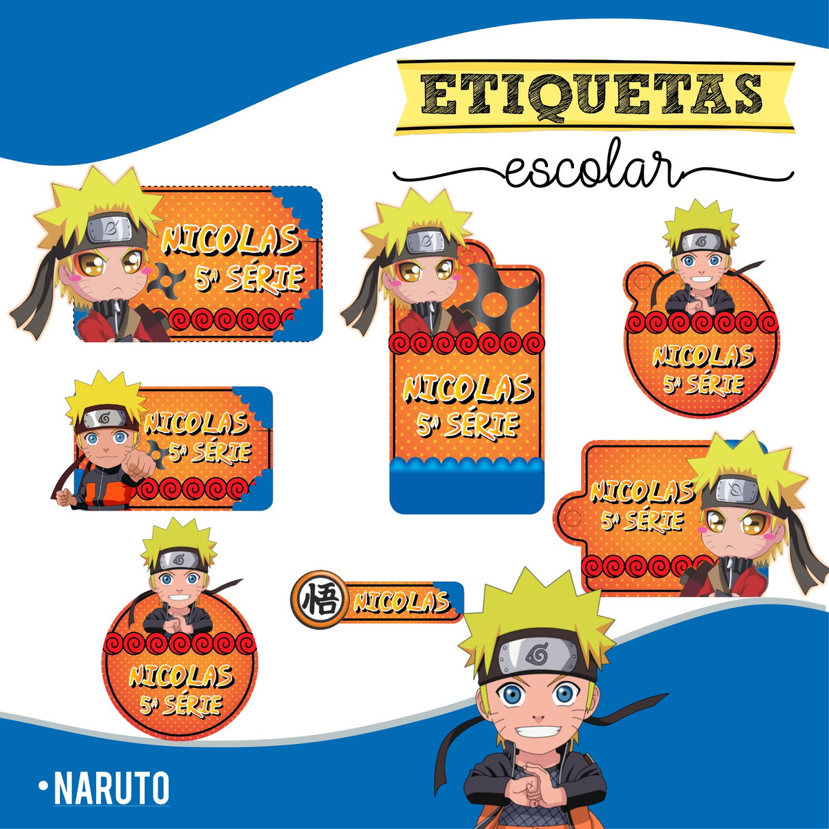 Arquivos Digitais Combo 24 Temas Etiquetas Escolar - Imagem 4