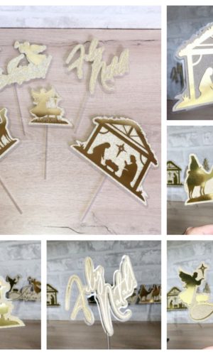 Arquivo: 5 Topos de Natal Real em Camadas Studio/svg/pdf