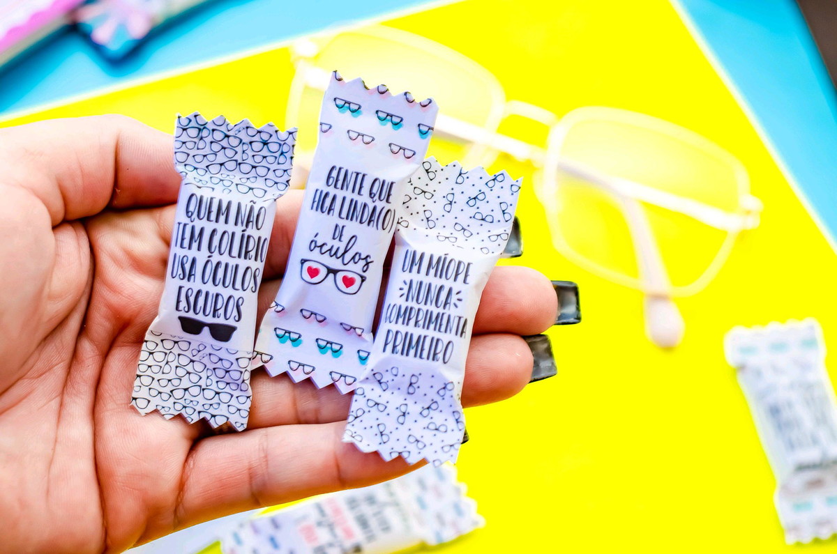 ARQUIVO BALINHAS OCULOS #11154 + CARTÃO BRINDE - Imagem 3