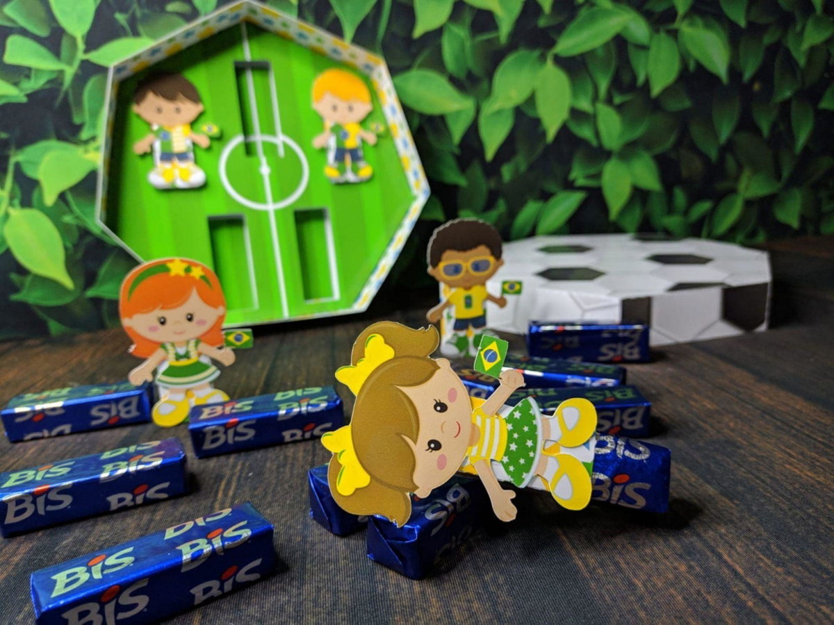Arquivo Brasil Copa do Mundo 2022 Caixa Bola 5 Bis #14583 - Imagem 4