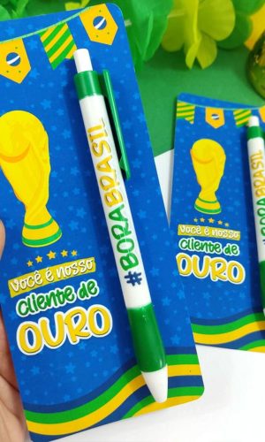 Arquivo Brinde Card Caneta Brasil Copa do Mundo 2022 #15470