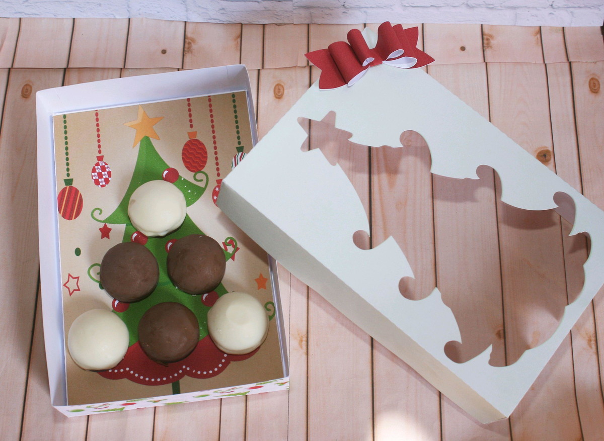 Arquivo Caixa Brigadeiro Árvore de Natal #11307