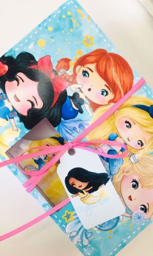 ARQUIVO CAIXA CONFEITEIRO PRINCESAS SEREIAS #13636