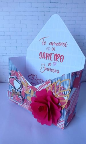 ARQUIVO CAIXA ENVELOPE DIA DOS NAMORADOS #14074