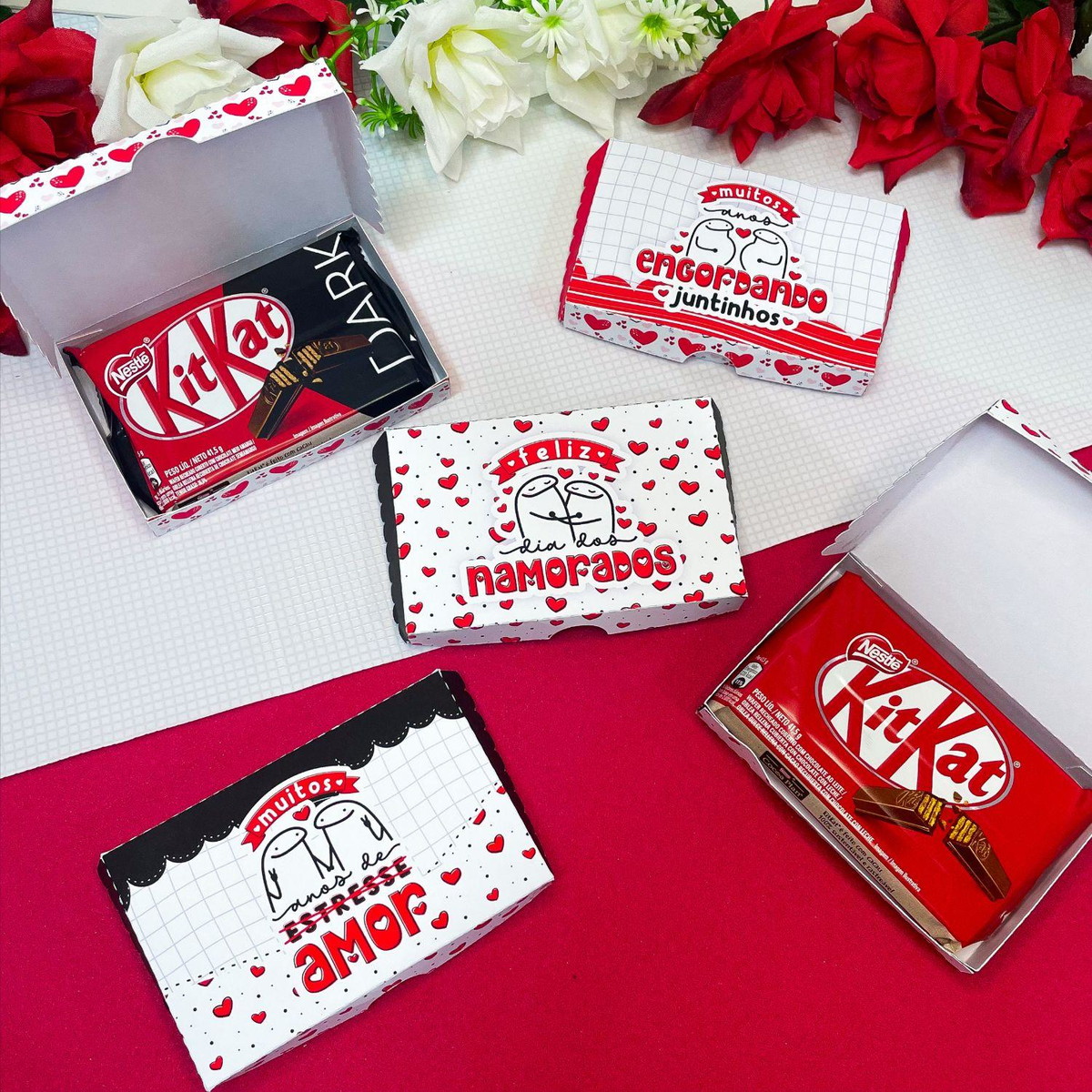ARQUIVO CAIXA KIT KAT DIA DOS NAMORADOS #14016