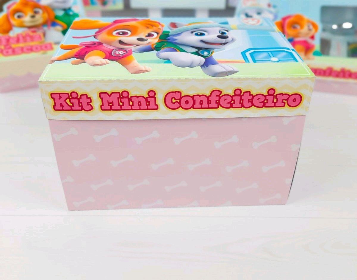 ARQUIVO CAIXA MINI CONFEITEIRO EXPLOSÃO PATRULHA CANINA 3451 - Imagem 2