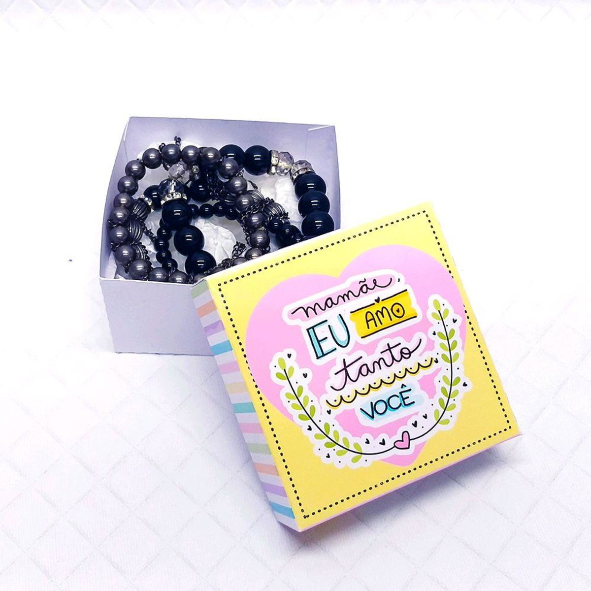 ARQUIVO CAIXA PARA 4 DOCES DIA DAS MÃES #5051 - Imagem 4