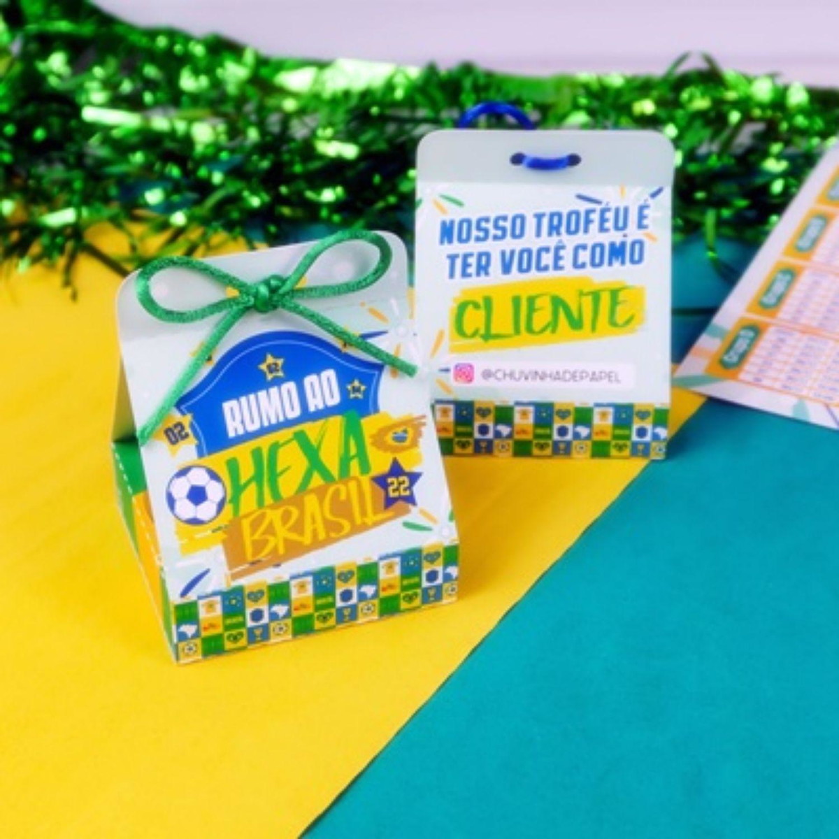 Arquivo Caixa para Blister Copa do Mundo 2022 Brasil #15443