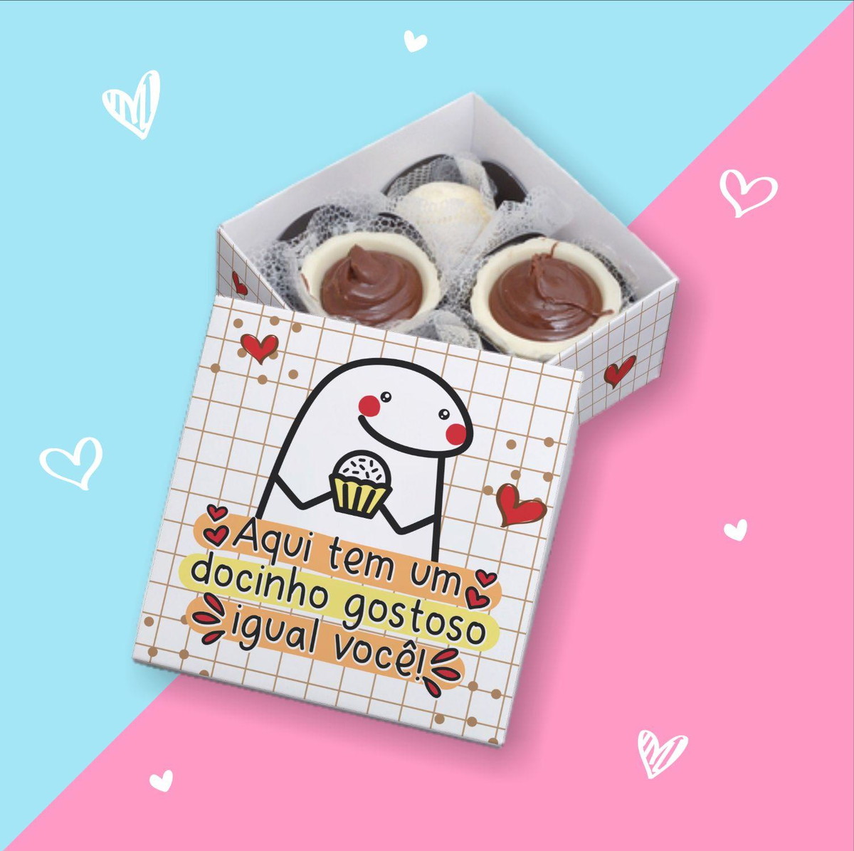 ARQUIVO CAIXA PARA DOCES FLORK DIA DOS NAMORADOS #14027