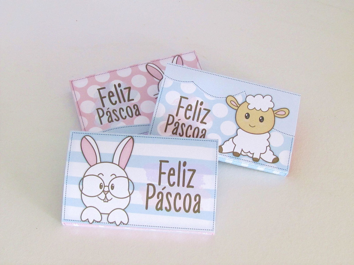 ARQUIVO CAIXA PARA KITKAT BRINDES CLIENTE PASCOA #13853
