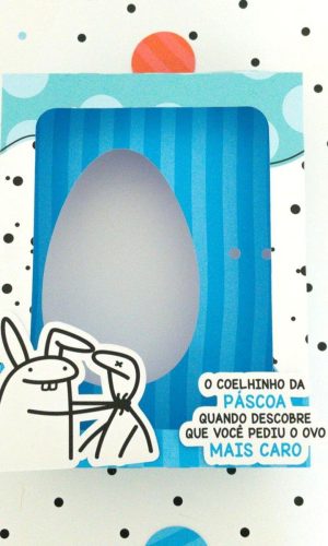 ARQUIVO CAIXA PARA OVO DE COLHER 500g FLORK DE PASCOA #13828