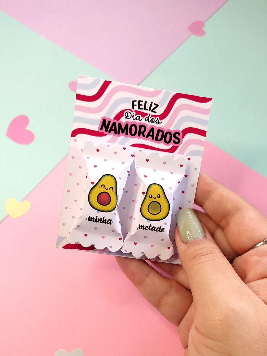 Arquivo Card para 2 Balas Dia dos Namorados #14084