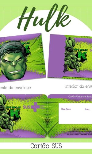 ARQUIVO CARTÃO DO SUS HULK #9502