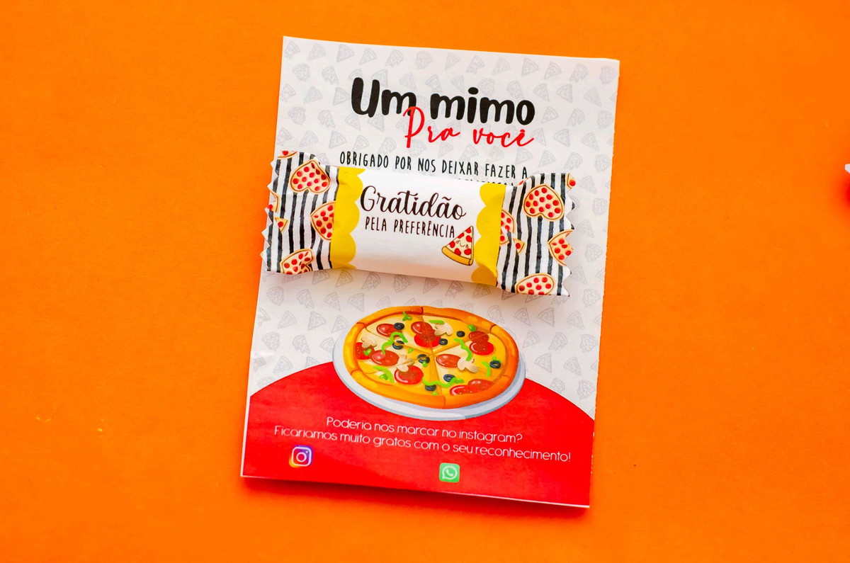 ARQUIVO CARTÃO E BALINHAS PIZZA #11143
