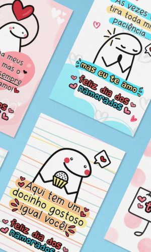 ARQUIVO CARTOES FLORK DIA DOS NAMORADOS #14029
