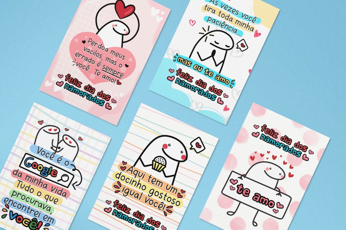 ARQUIVO CARTOES FLORK DIA DOS NAMORADOS #14029
