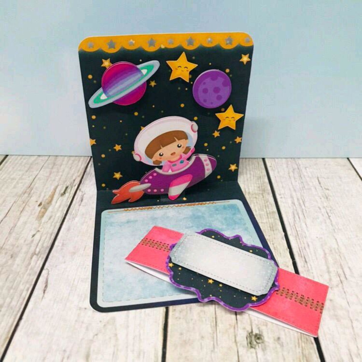 ARQUIVO CORTE ASTRONAUTA MENINA (#1409) PDF E STUDIO - Imagem 3
