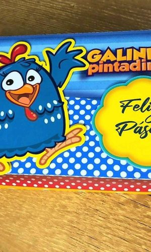 ARQUIVO CORTE CAIXA MINI CONFEITEIRO GALINHA PINTADINHA 3580
