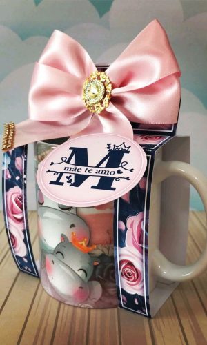 ARQUIVO CORTE CAIXA PARA CANECA DIA DAS MÃES #5089