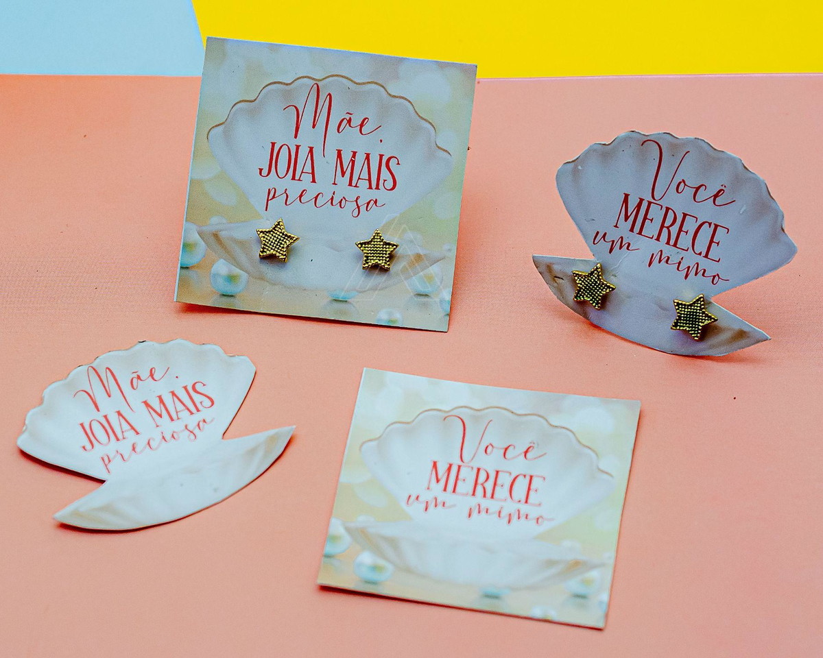 ARQUIVO CORTE CARD PARA BRINCOS DE PEROLA DIA DA MÃE #13976 - Imagem 4