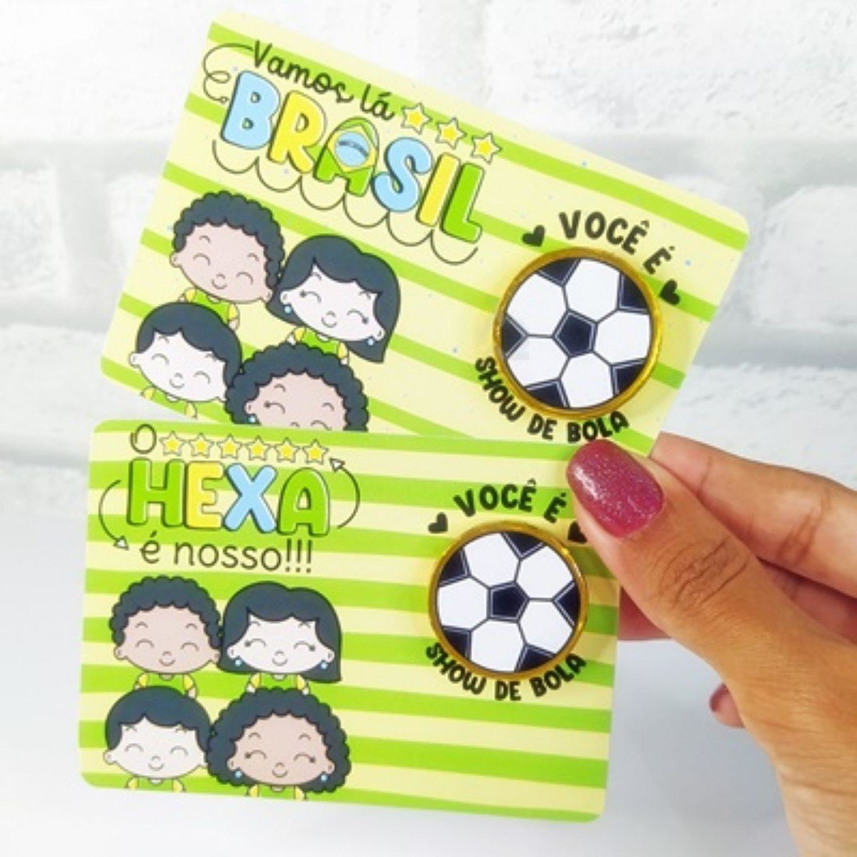 Arquivo Corte Card para Moeda Copa do Mundo Brasil #15398
